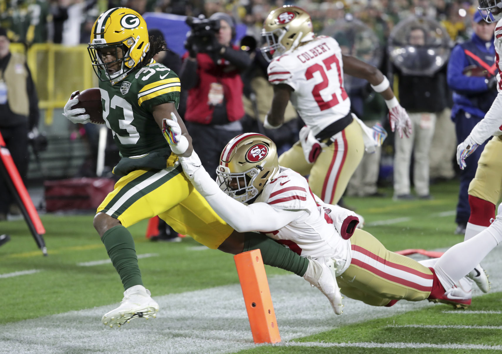 Packers 33, 49ers 30